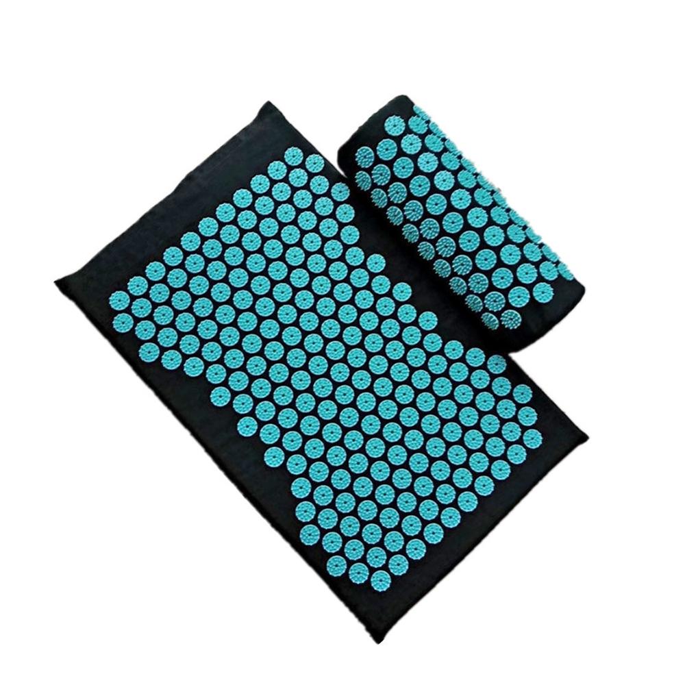 Acupressure Muscle Relief Yoga Mat + Pillow